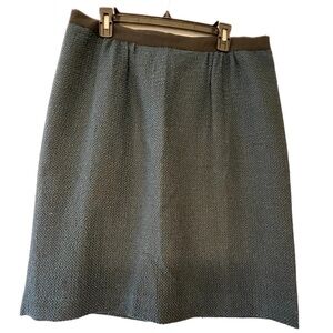Talbots wool blend skirt size 14